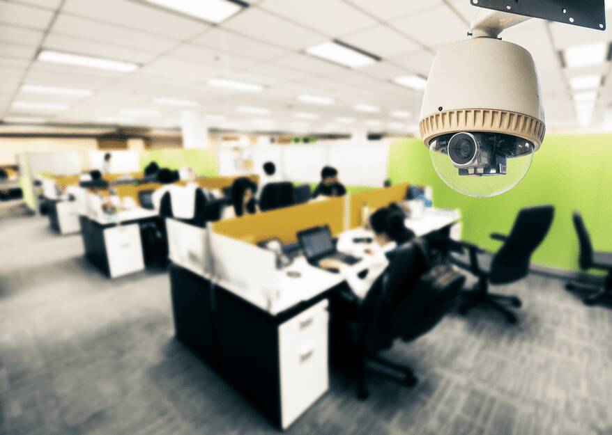Security Cam In Office