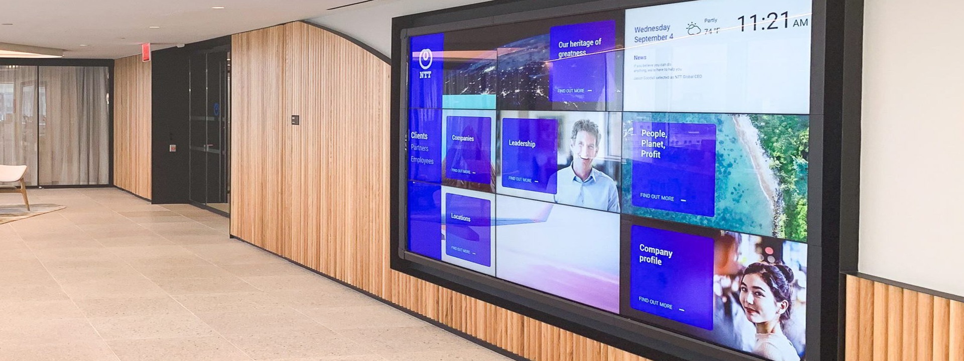 Digitalsignagewall