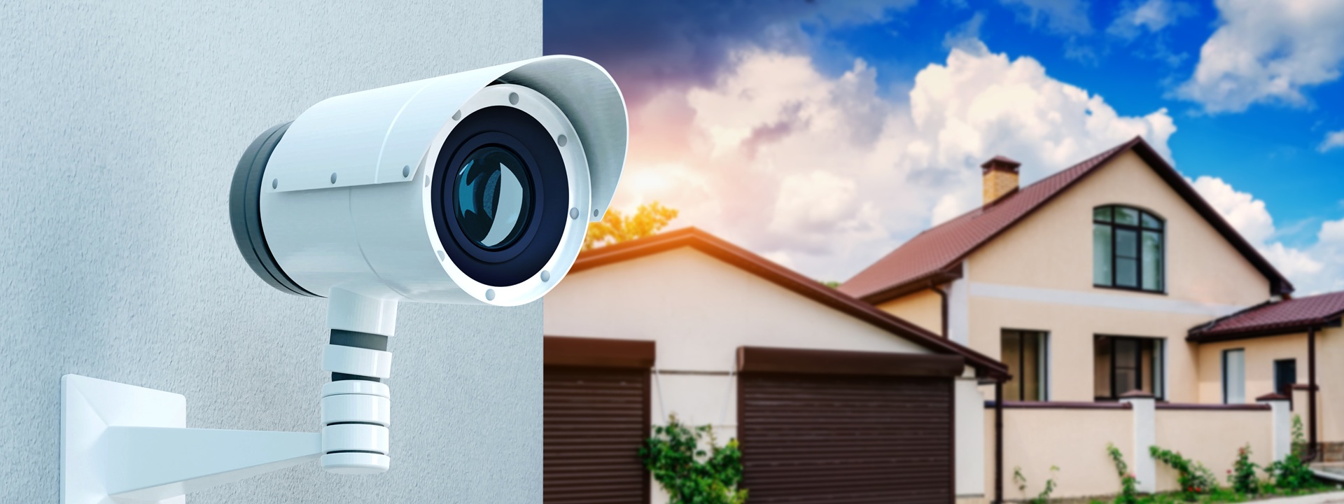 Security Guard System Video Surveillance Camera For Private Property